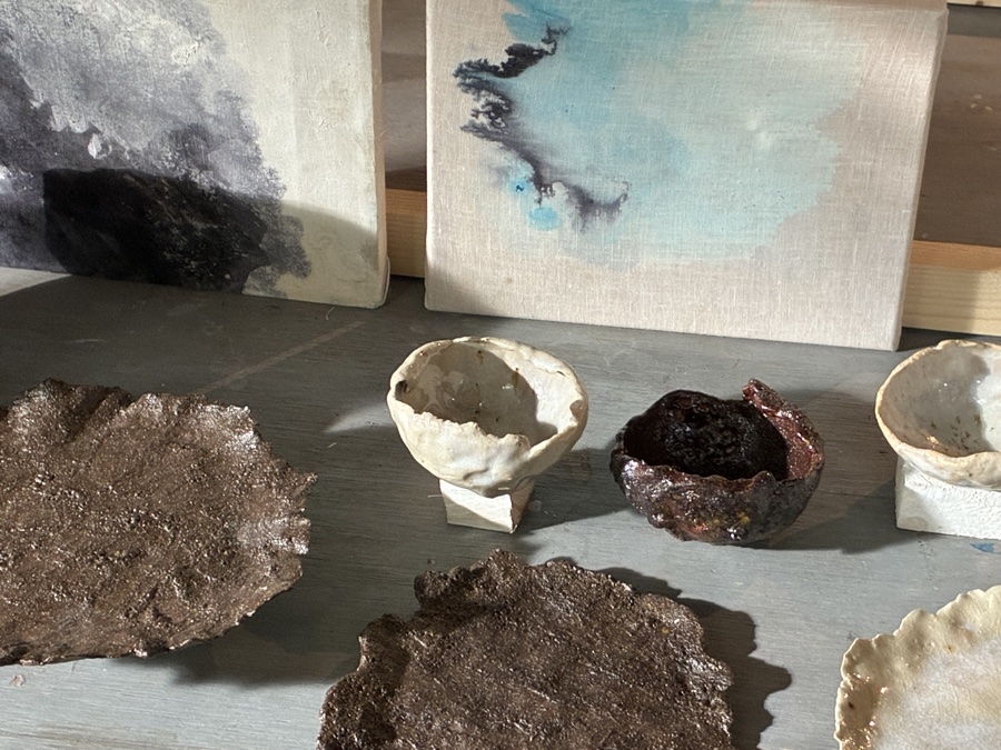 alice schyler mallet, terres sauvages ceramiques