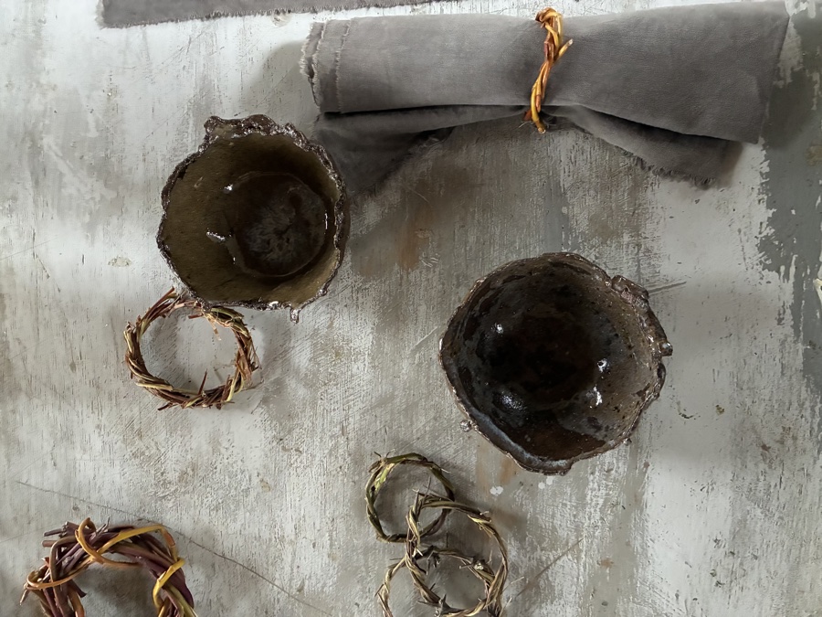 alice schyler mallet, terres sauvages vanneries